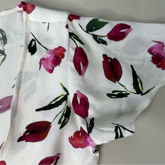 Beach Riot Heidi Skirt and Top Set Floral Tulip white XS - Picture 5 of 15